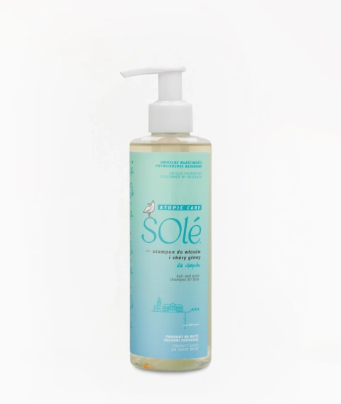 SOlé Atopic Care - Szampon do włosów dla chłopców